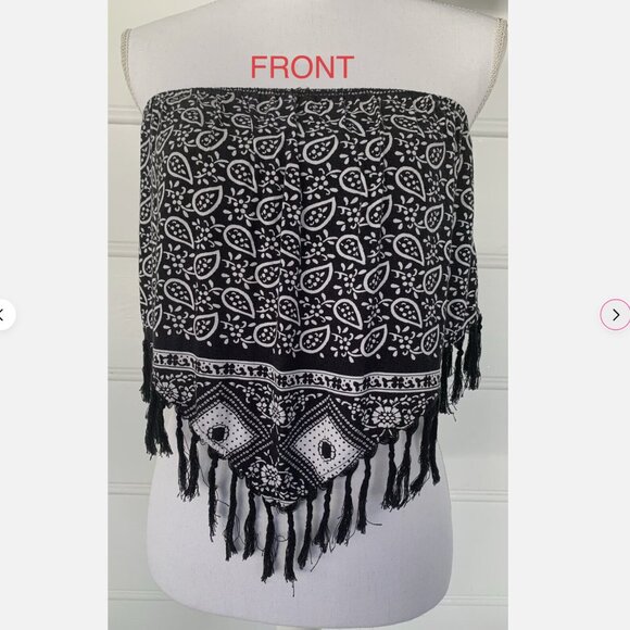 Paisley Print Bandanna Boho Crop Halter Top by PS Erin Wasson | PacSun | Medium - Picture 5 of 10